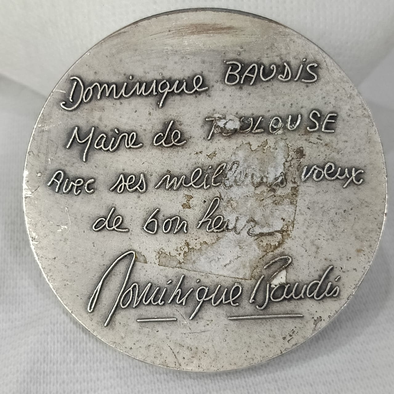 Ancien médaille argnté