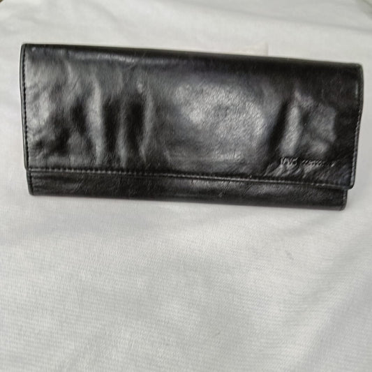 Portefeuille en cuir vintage original