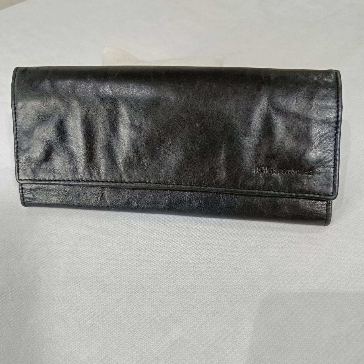 Portefeuille en cuir vintage original
