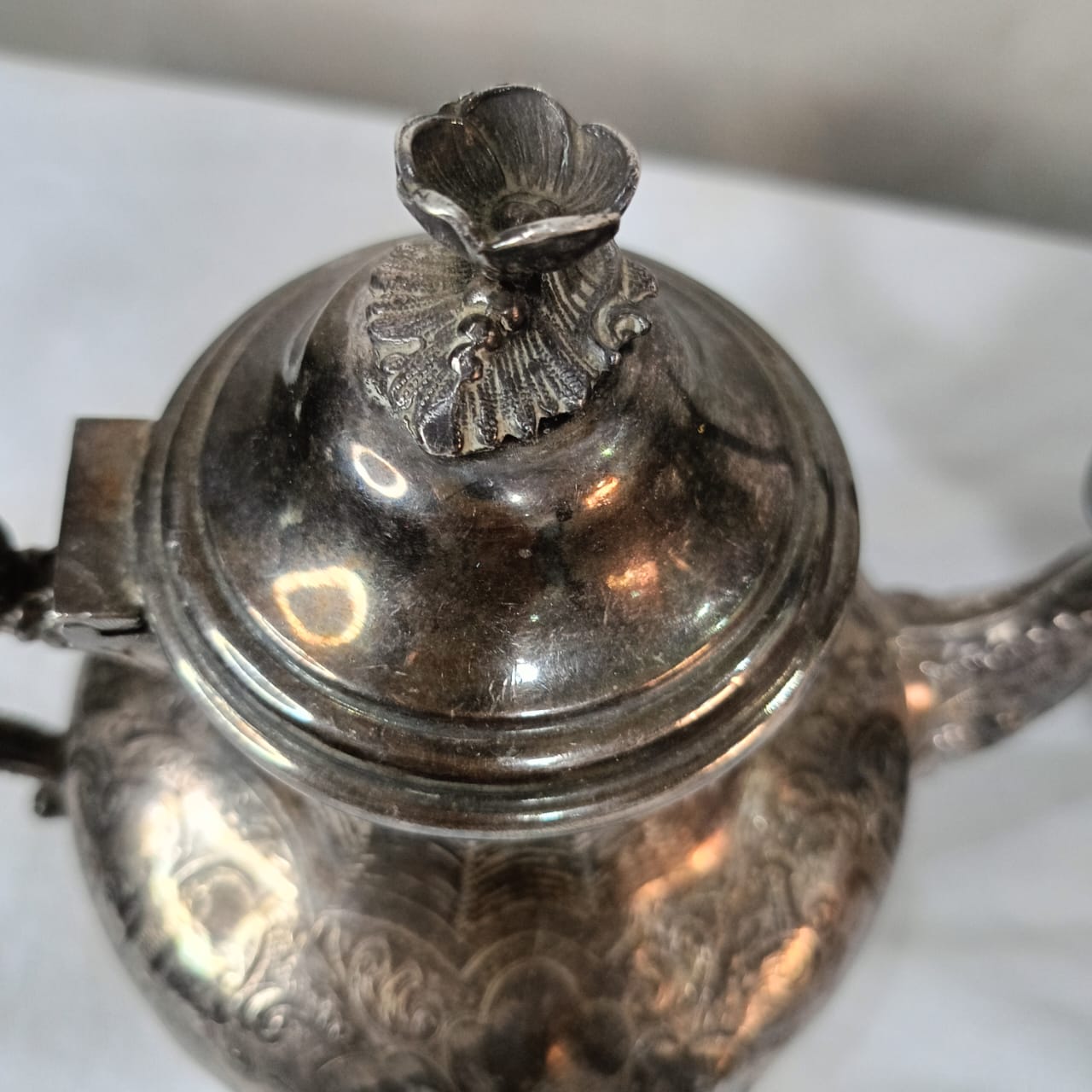 سرفيس عتيق تغليف فضة قوي