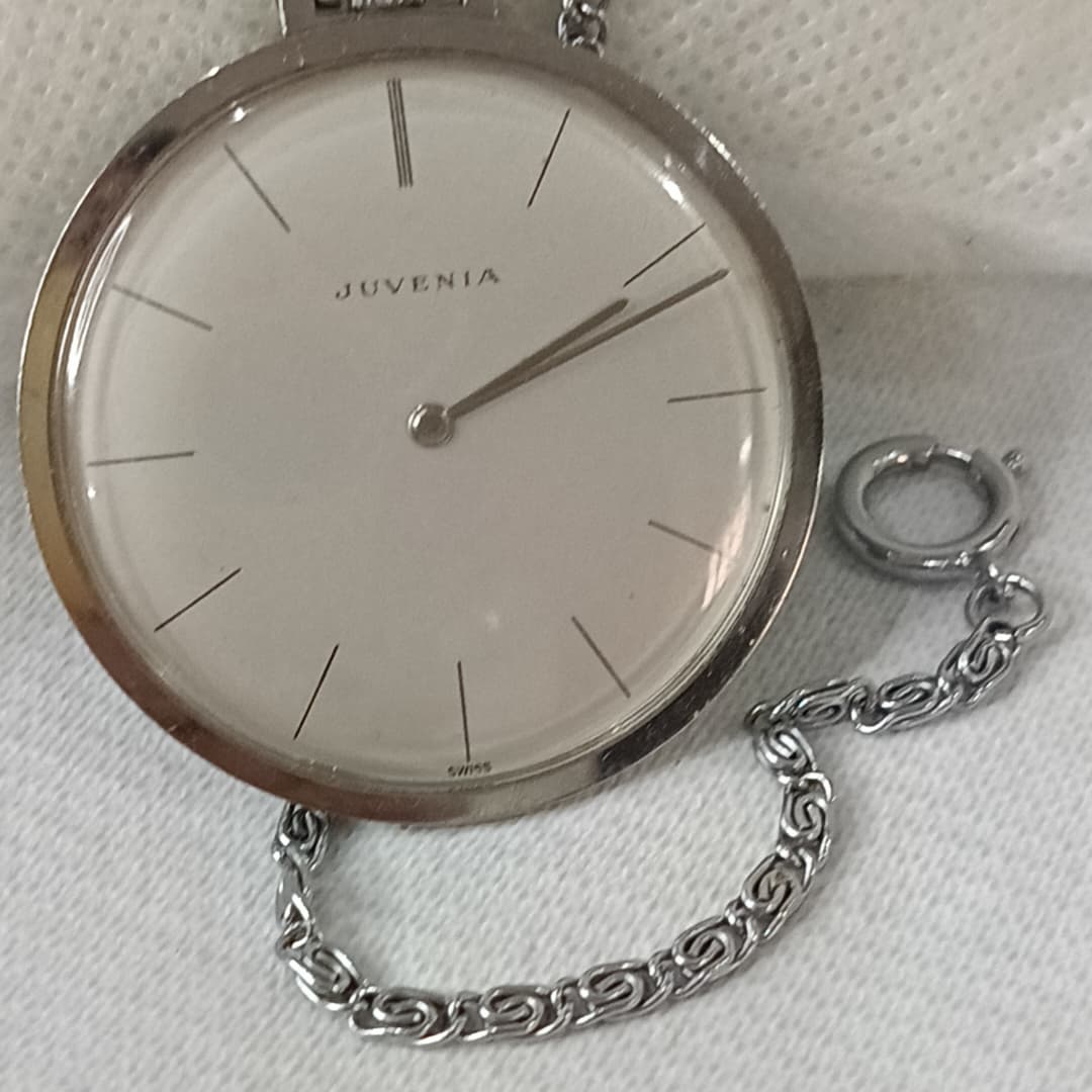 Montre gousset jvenia extra plat mécanique