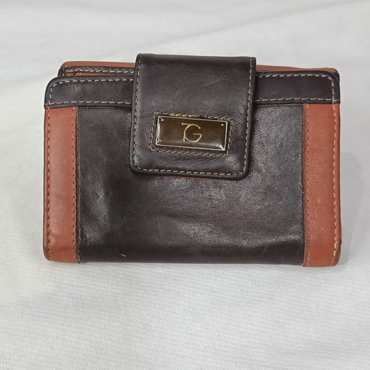Portefeuille TG femme En cuir vintage original