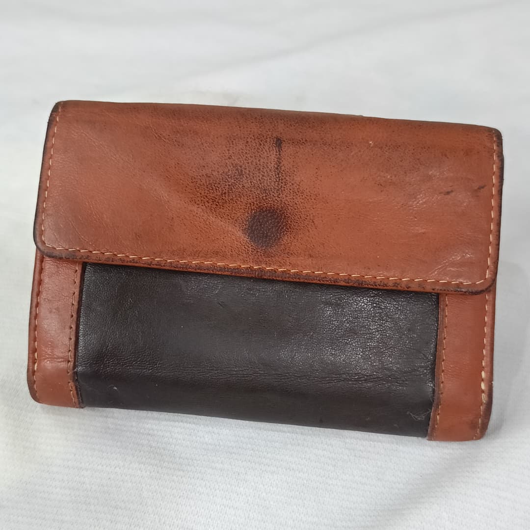 Portefeuille TG femme En cuir vintage original