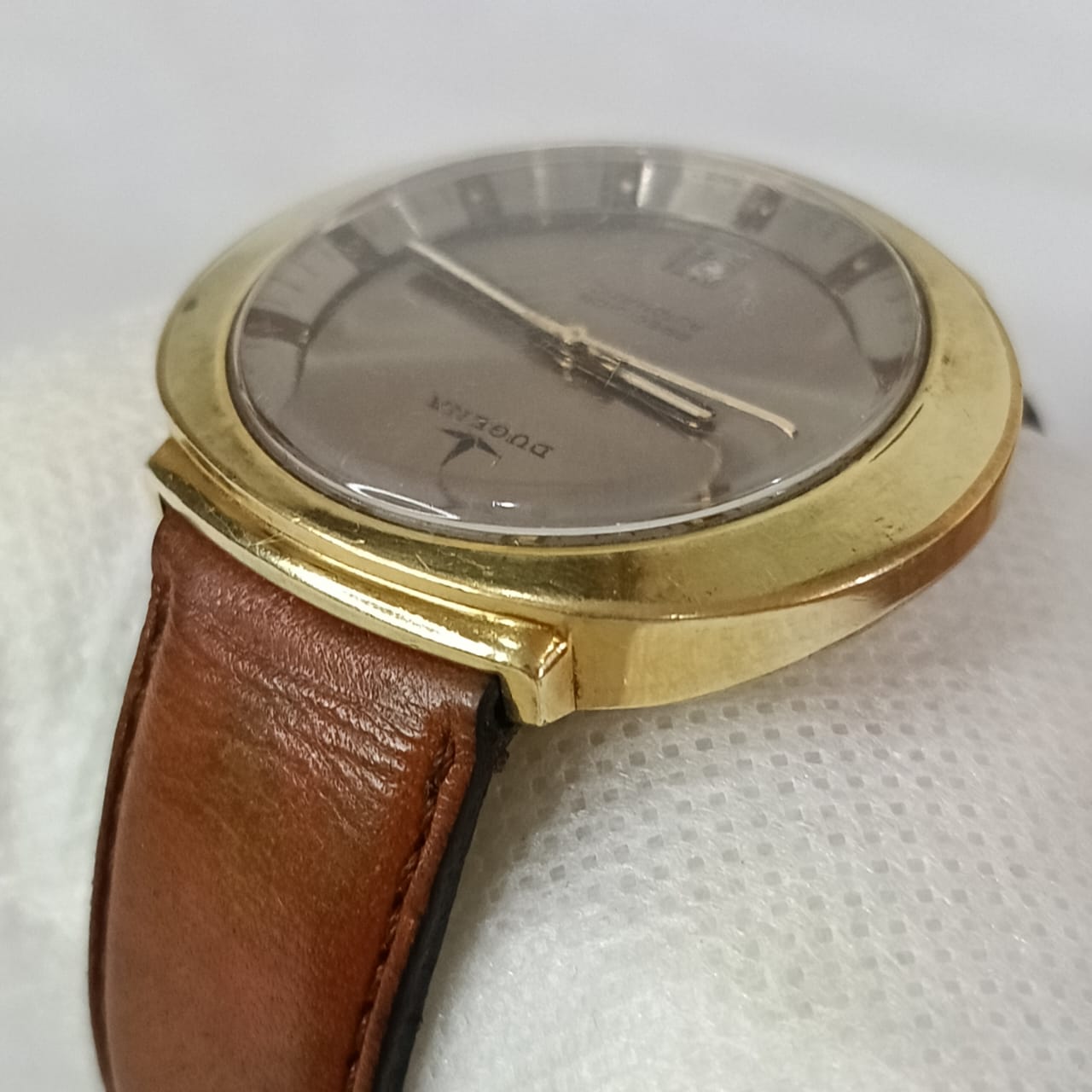Montre dugena automatique original en plaqué or 20m