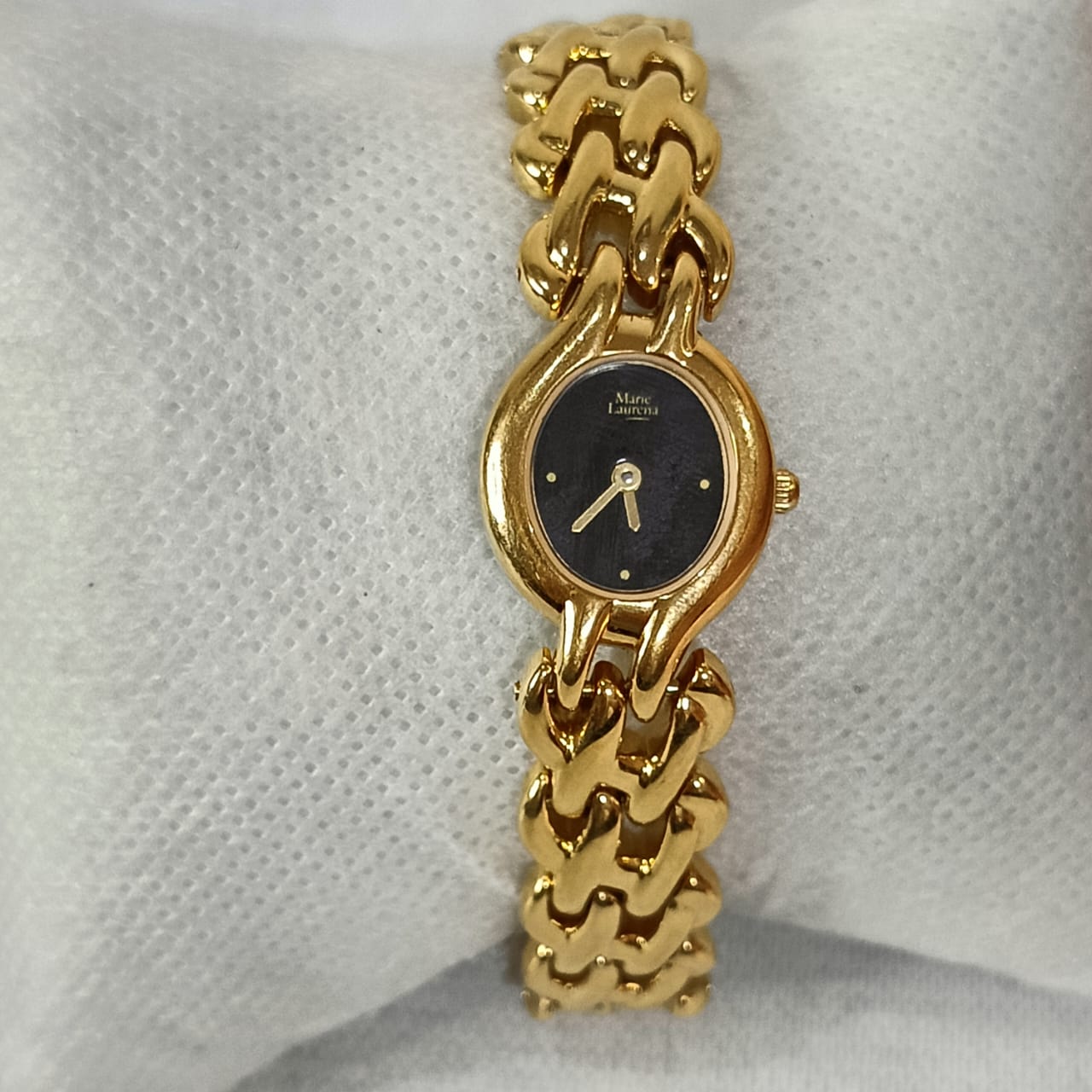 Montre Marie laurena Quartz swiss -france en plaqué or