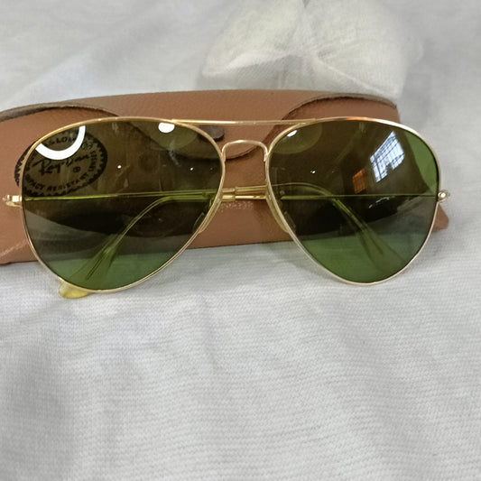 Lunette ray ben USA bl or 10k original