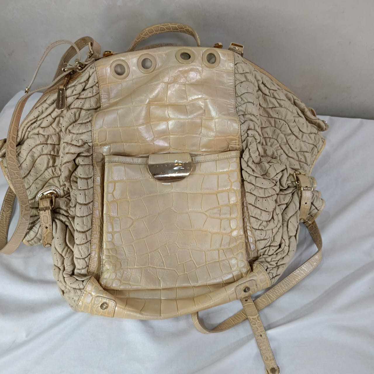 Sac Versace femme en cuir original