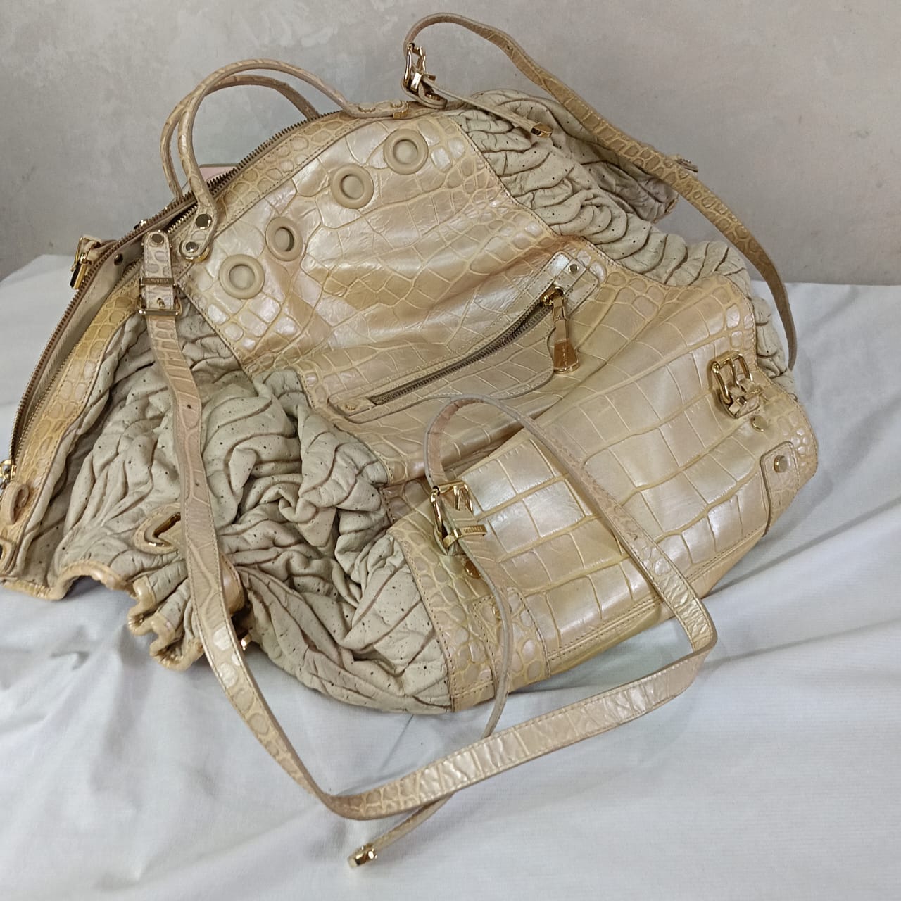 Sac Versace femme en cuir original
