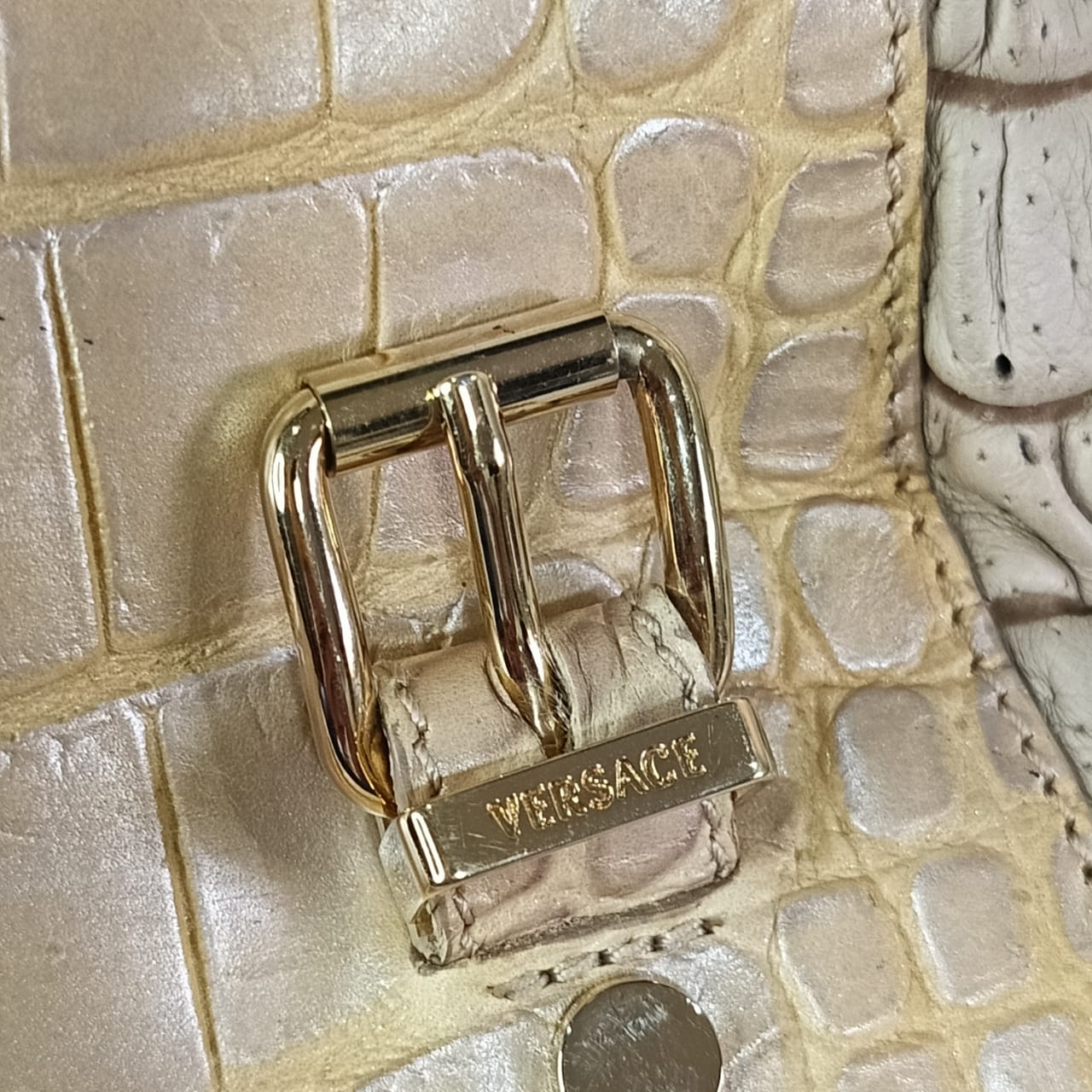 Sac Versace femme en cuir original