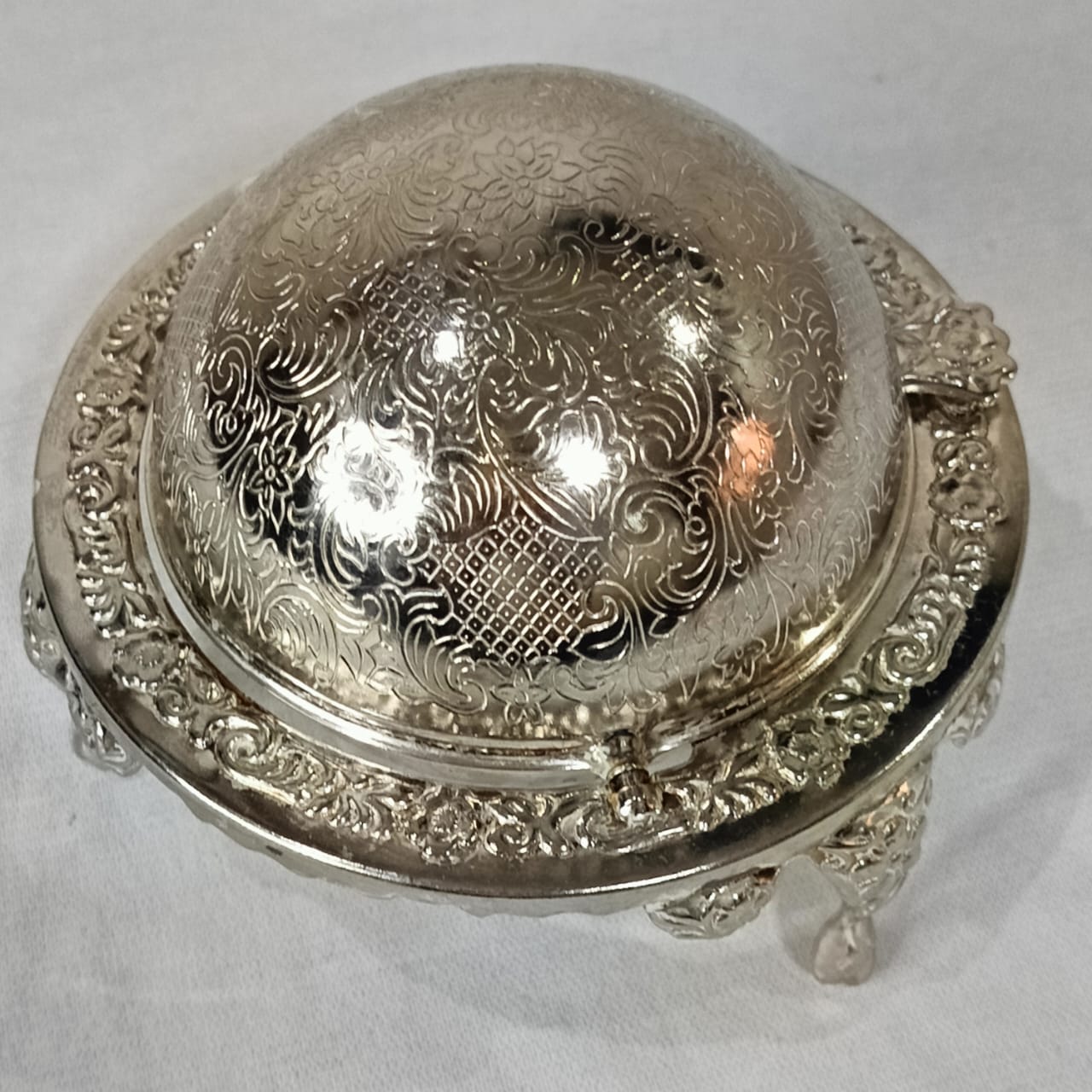 S'écrie argenté antique vintage