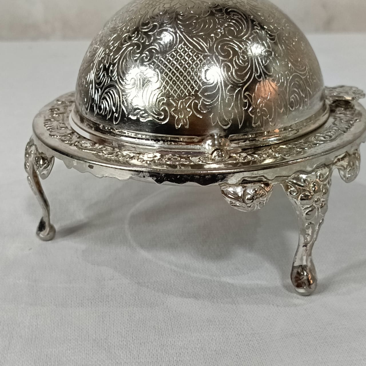 S'écrie argenté antique vintage