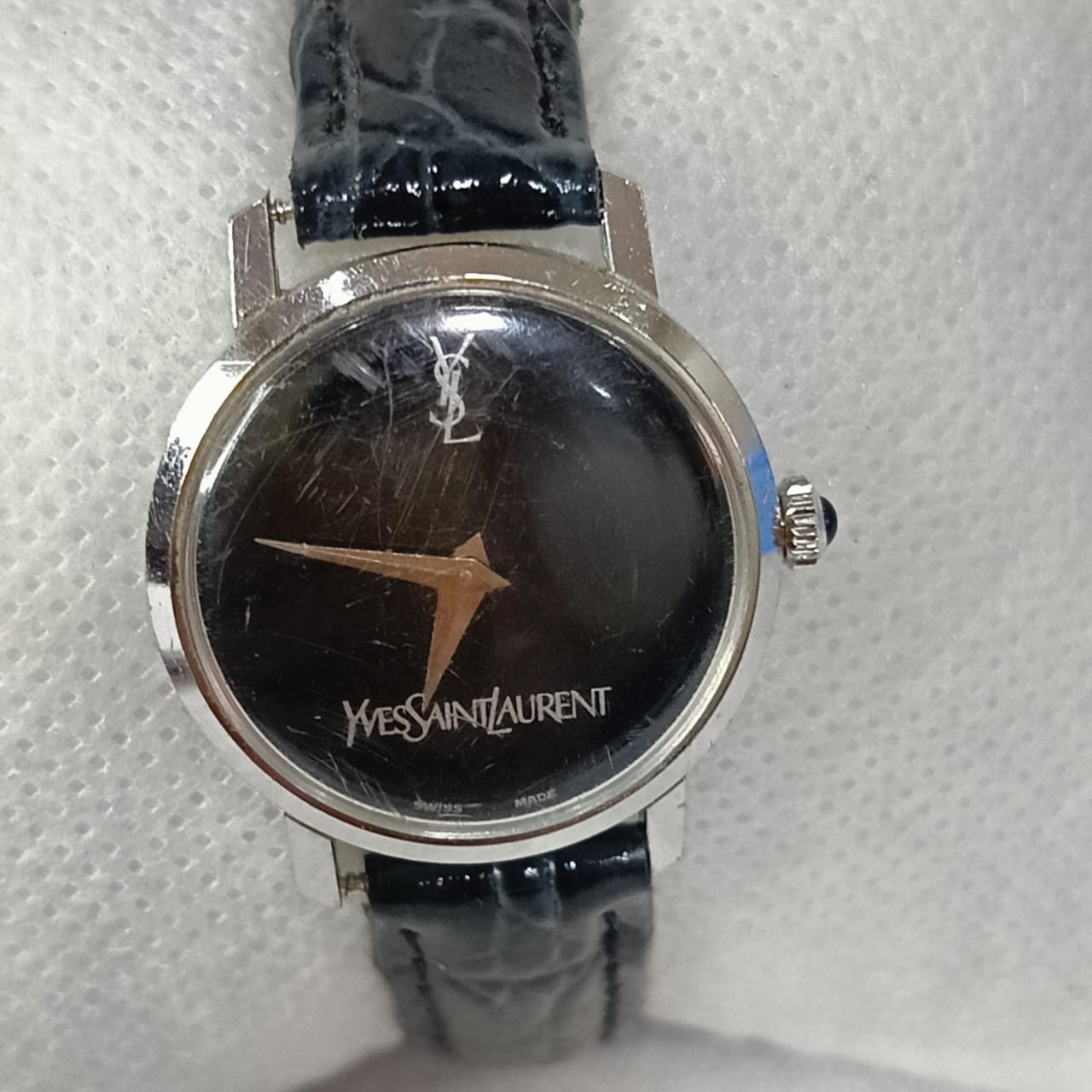 Montre saint Laurent mécanique femme vintage original