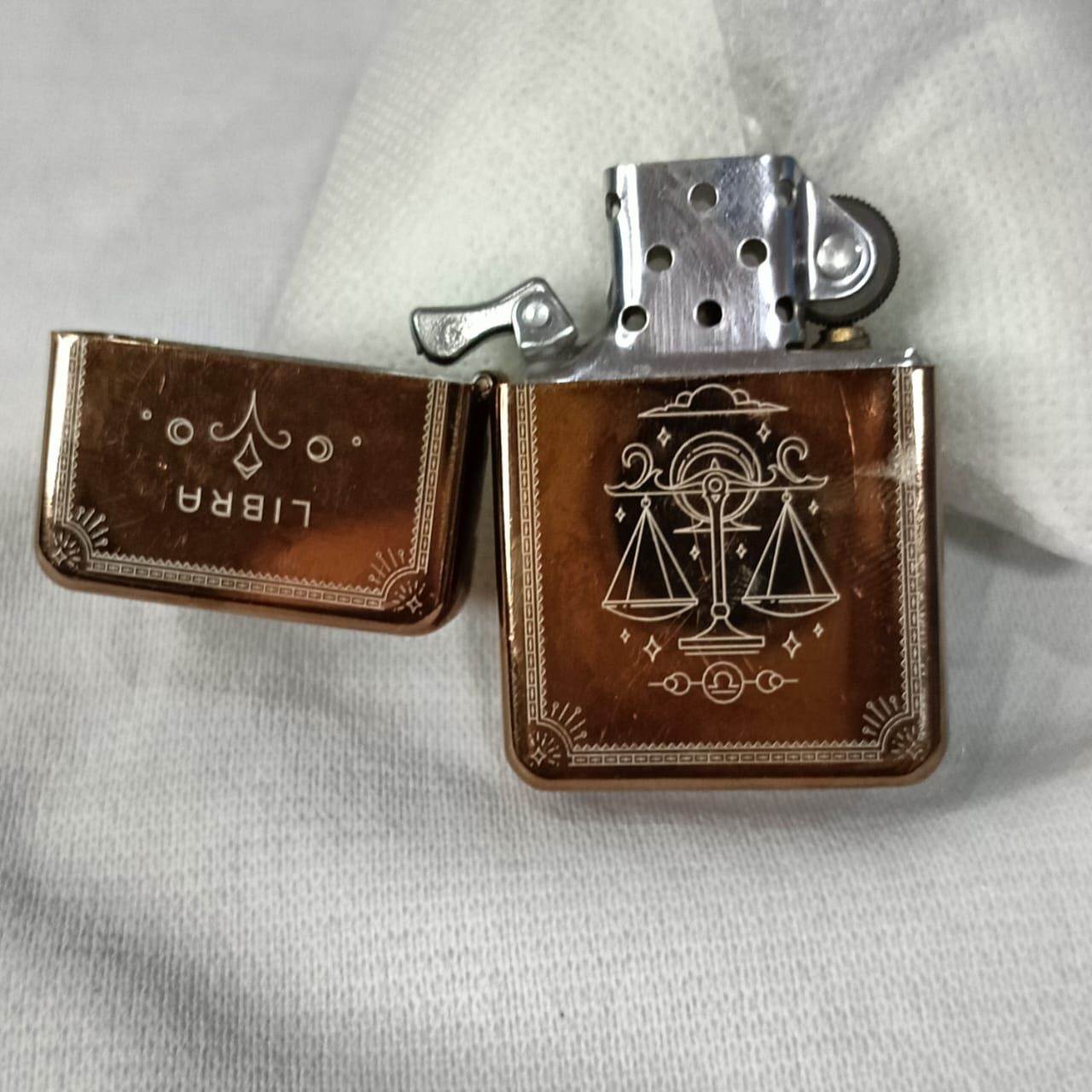 Briquet libra acier