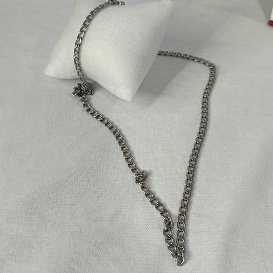 Chaine acier inoxydable vintage