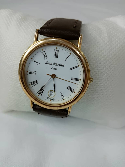 Montre Jean d'artan paris extra plat Quartz original  38mm Prix 11000da