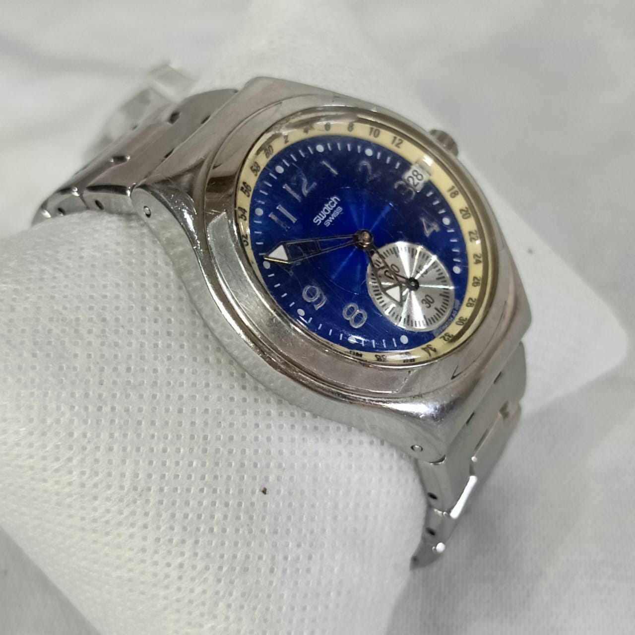 Montre swatch suisse Quartz original acier inoxydable