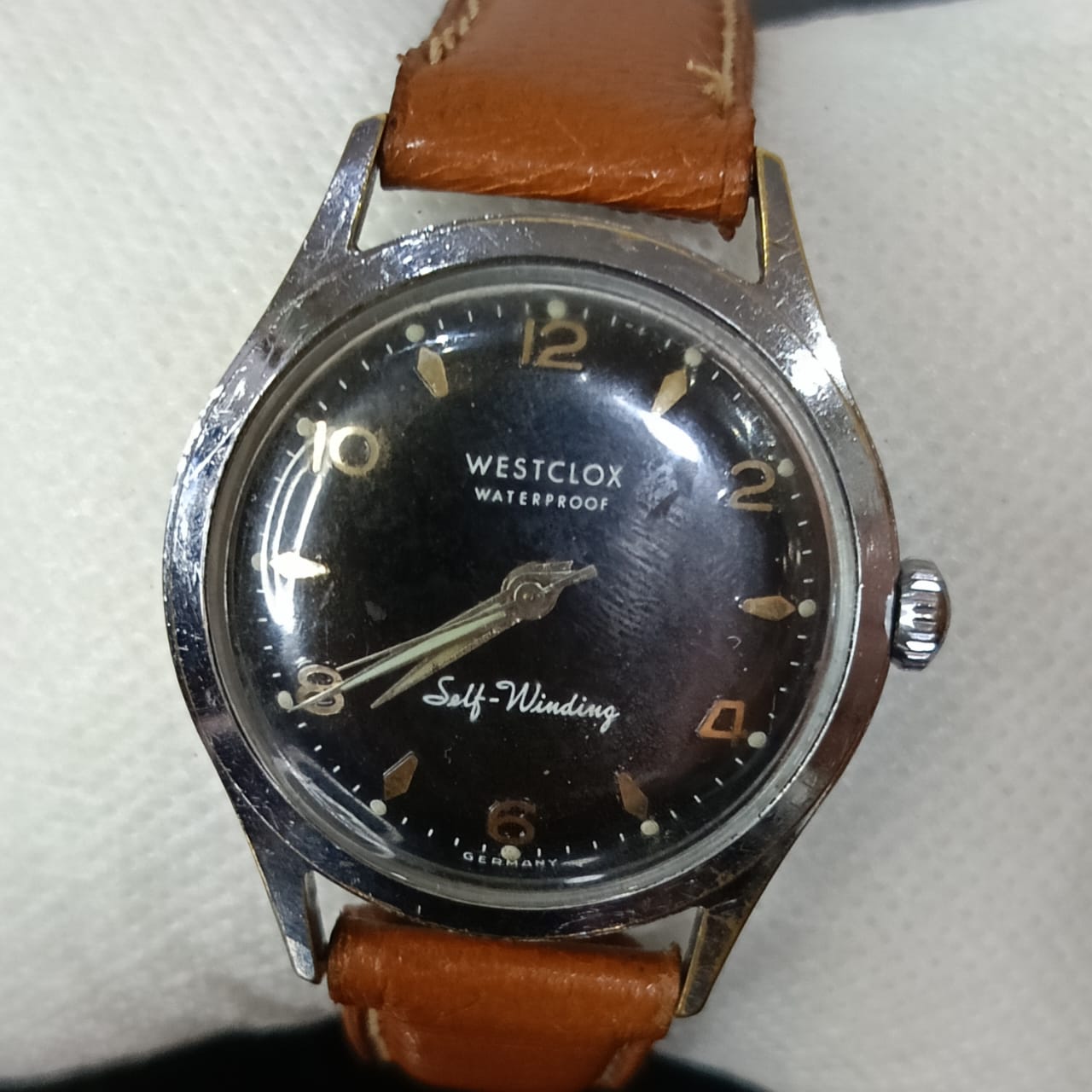 Montre westclox mécanique vintage original