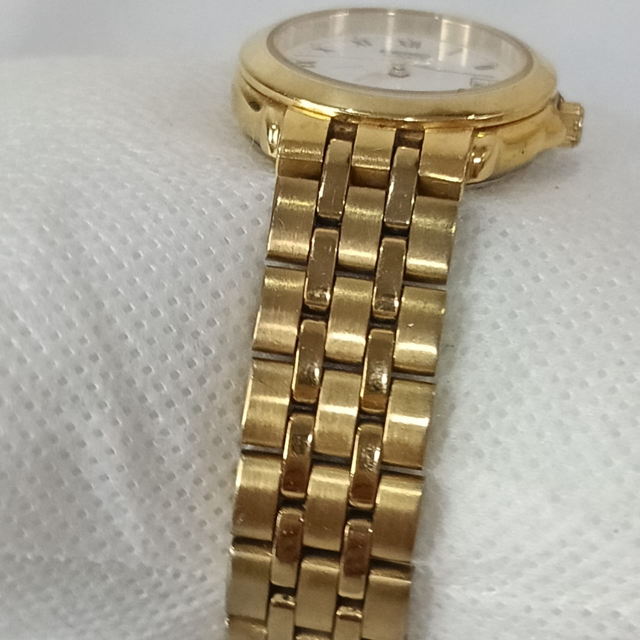 Montre Seiko Quartz femme original en plaqué or