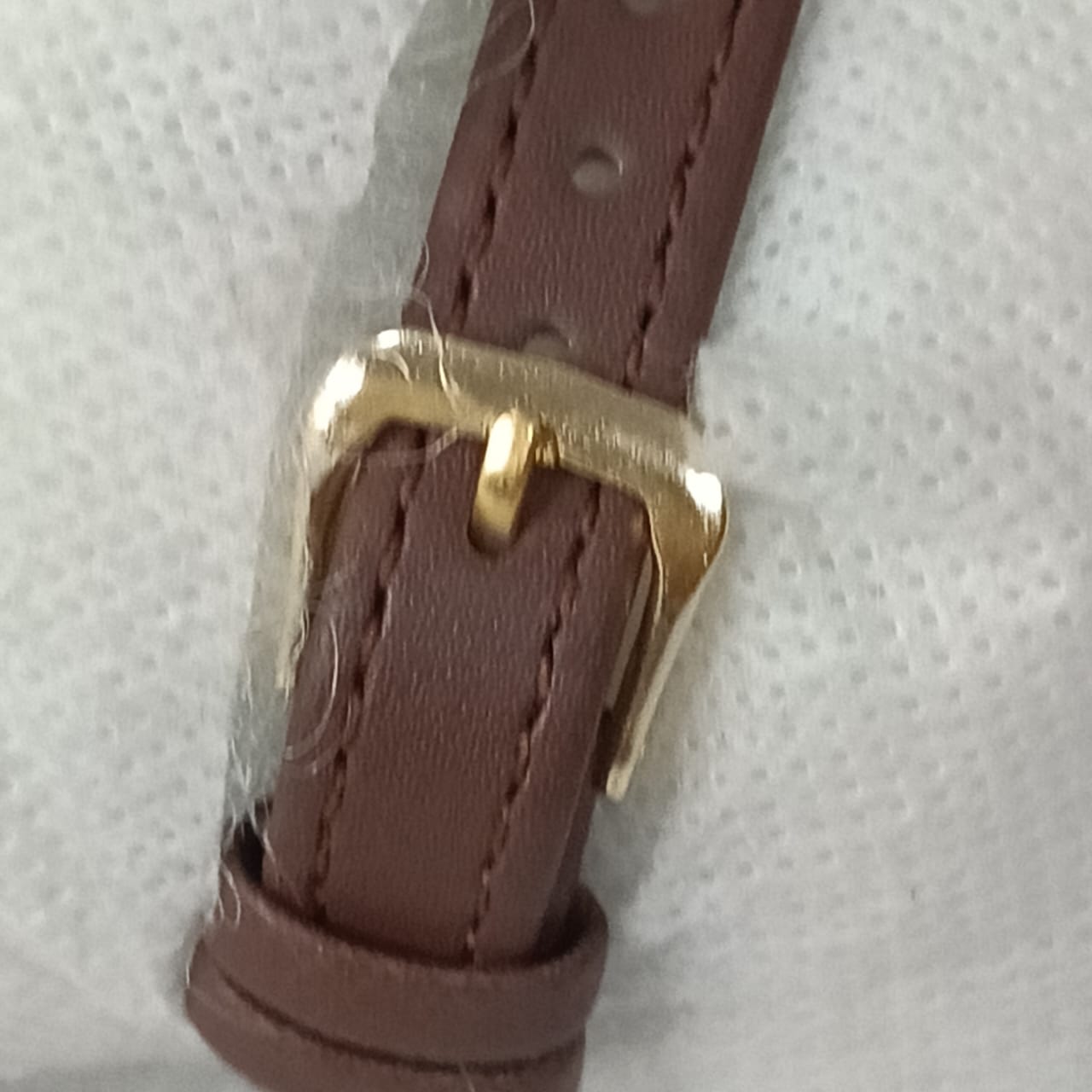 Montre Charles de Villiers femme en plaqué or vintage