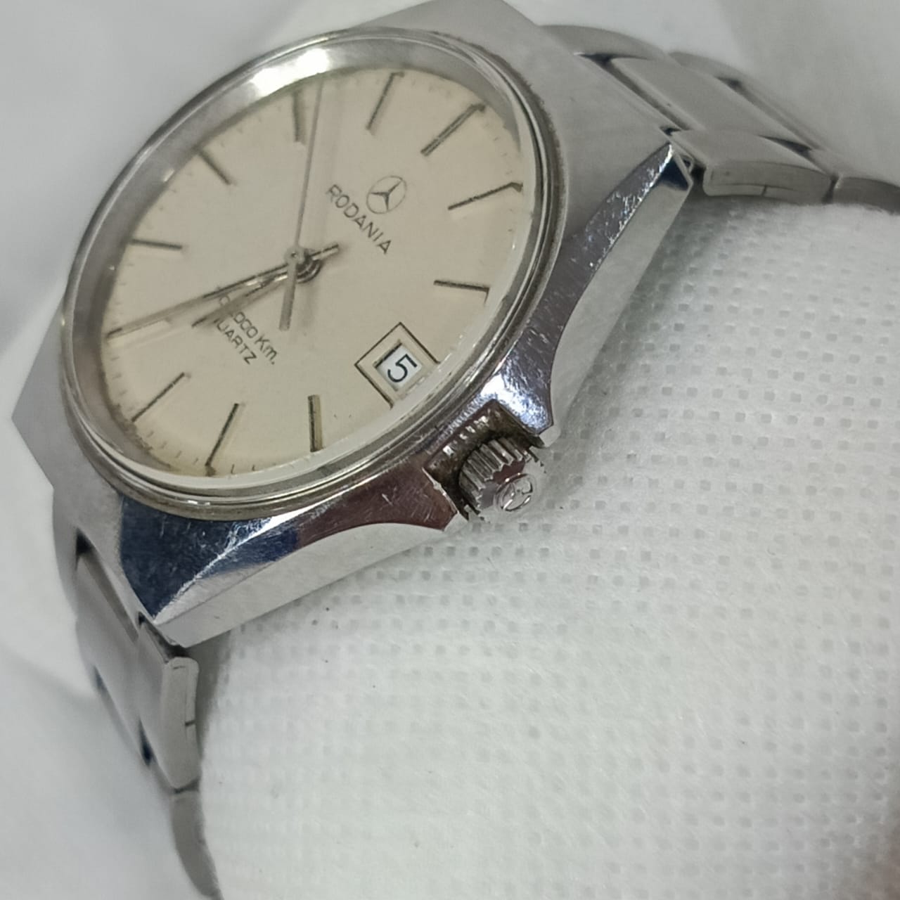 Montre rodania acier inoxydable Quartz original