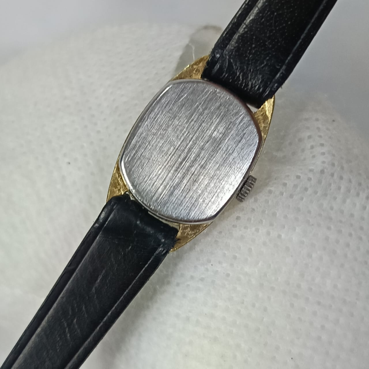 Montre mécanique femme vintage original en plaqué or