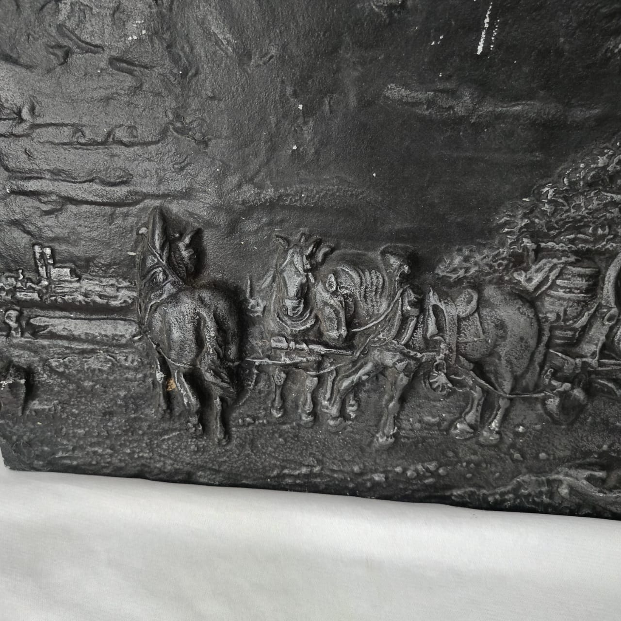 Tableau vintage sculpture par p.j mene Sur bronze