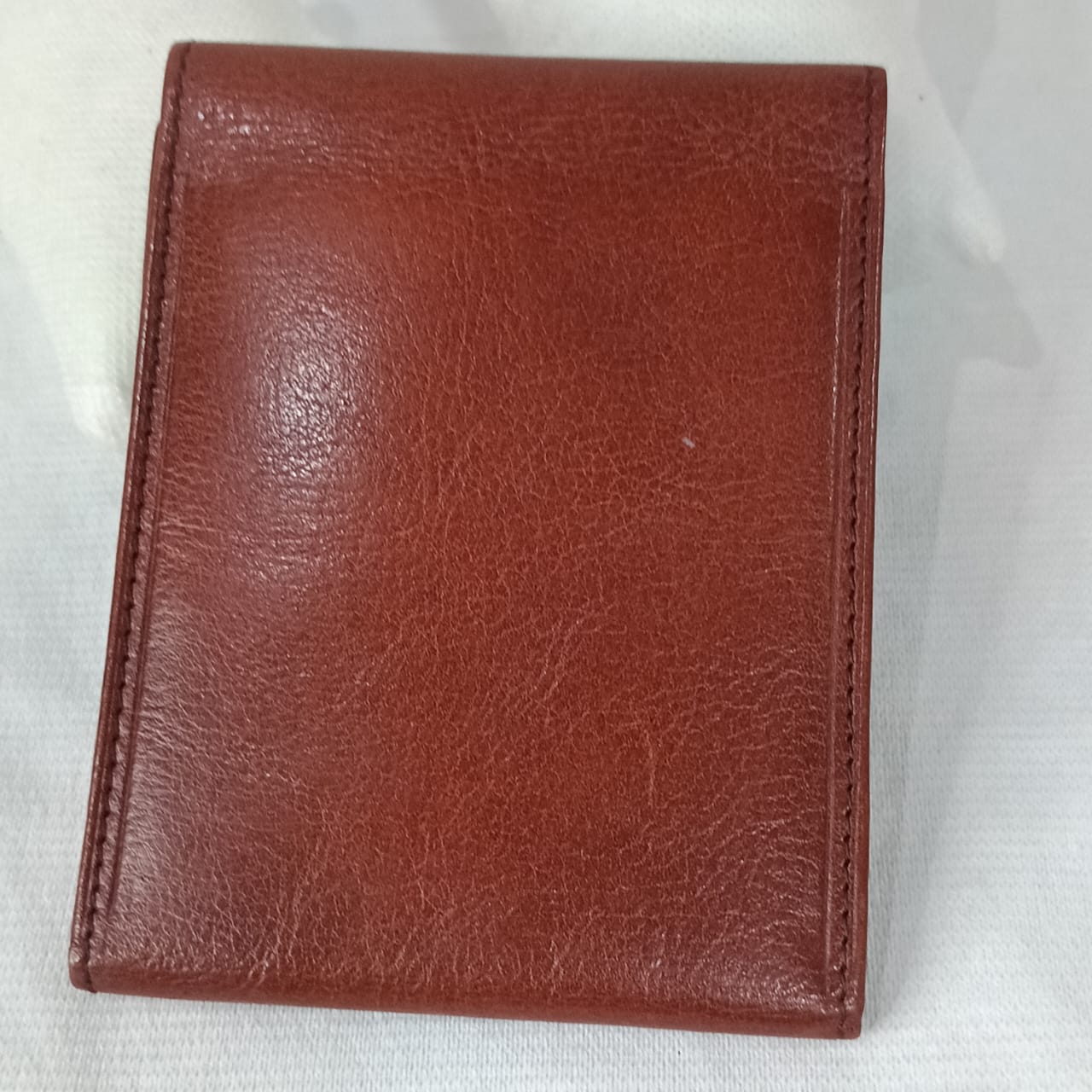 Portefeuille pancine l en cuir vintage original