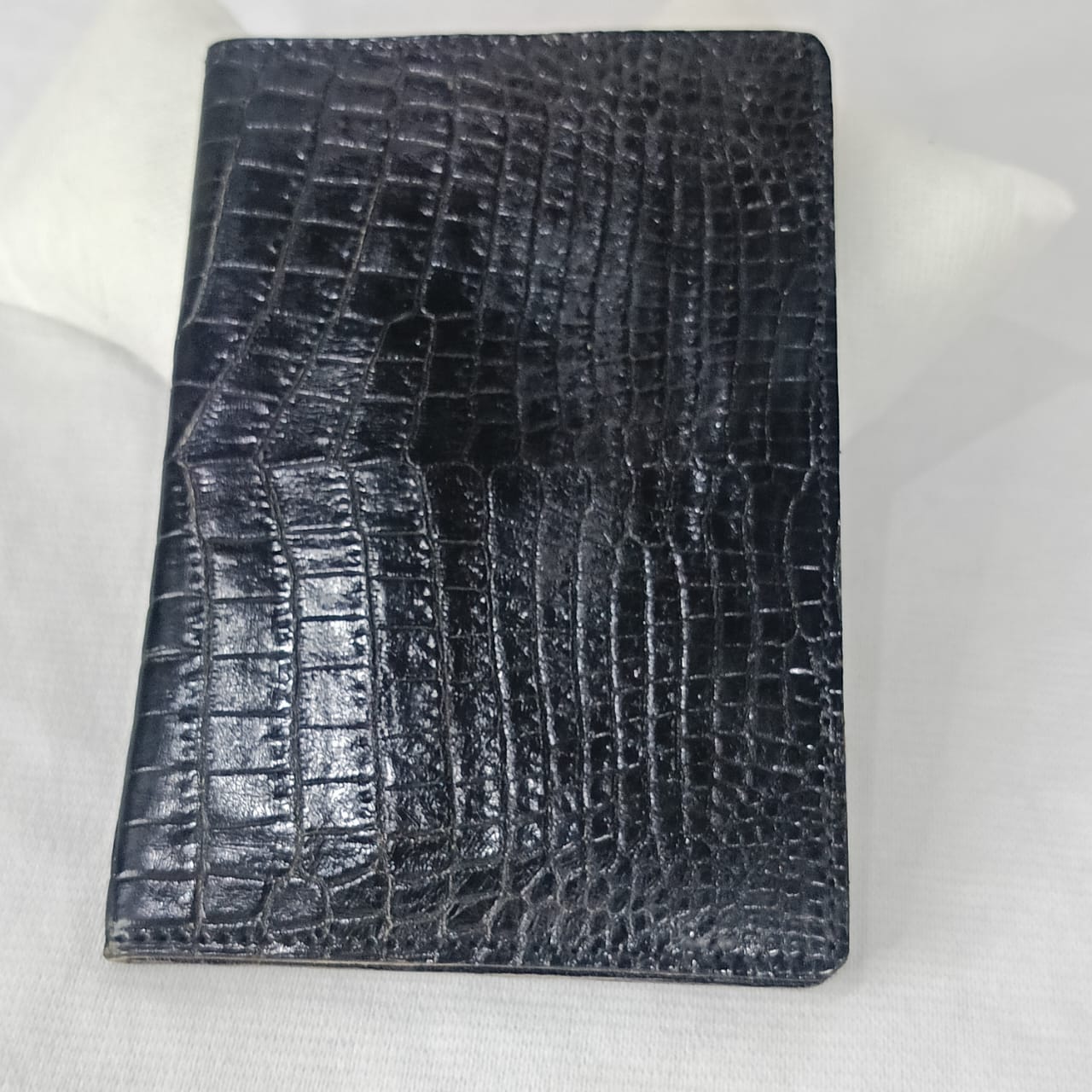 Portefeuille en cuir vintage original