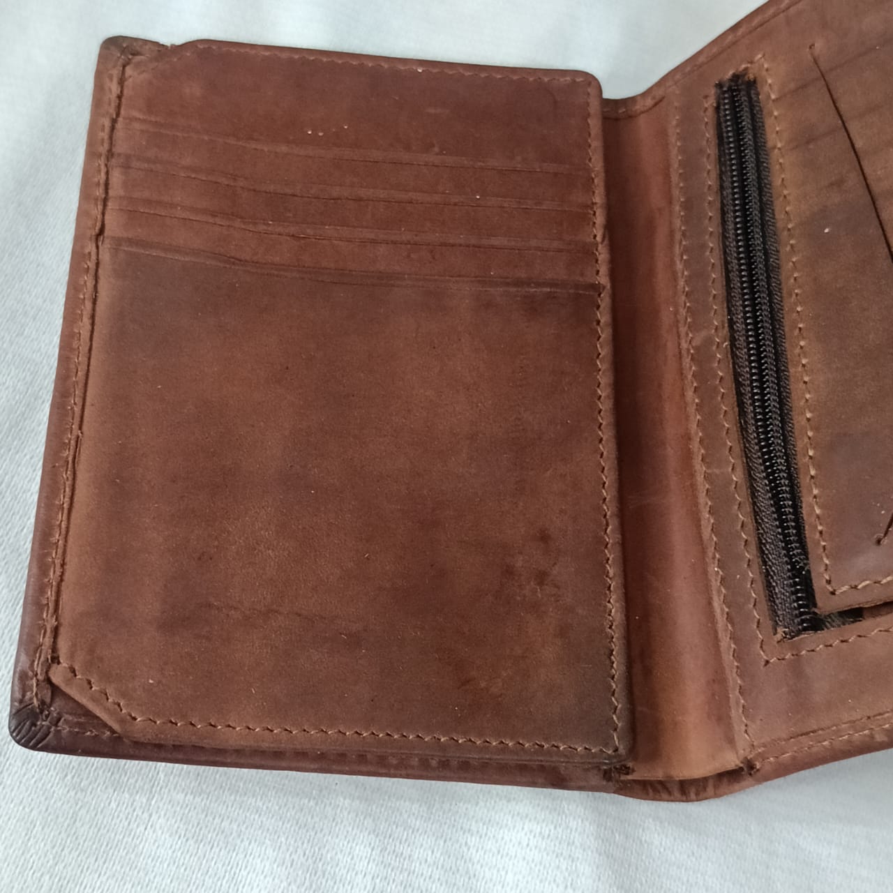 Portefeuille volcom en cuir vintage original