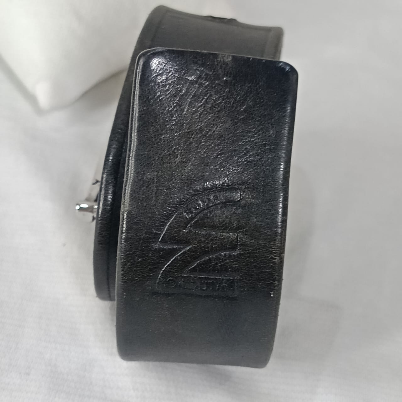 Ceinture en cuir vintage original homme