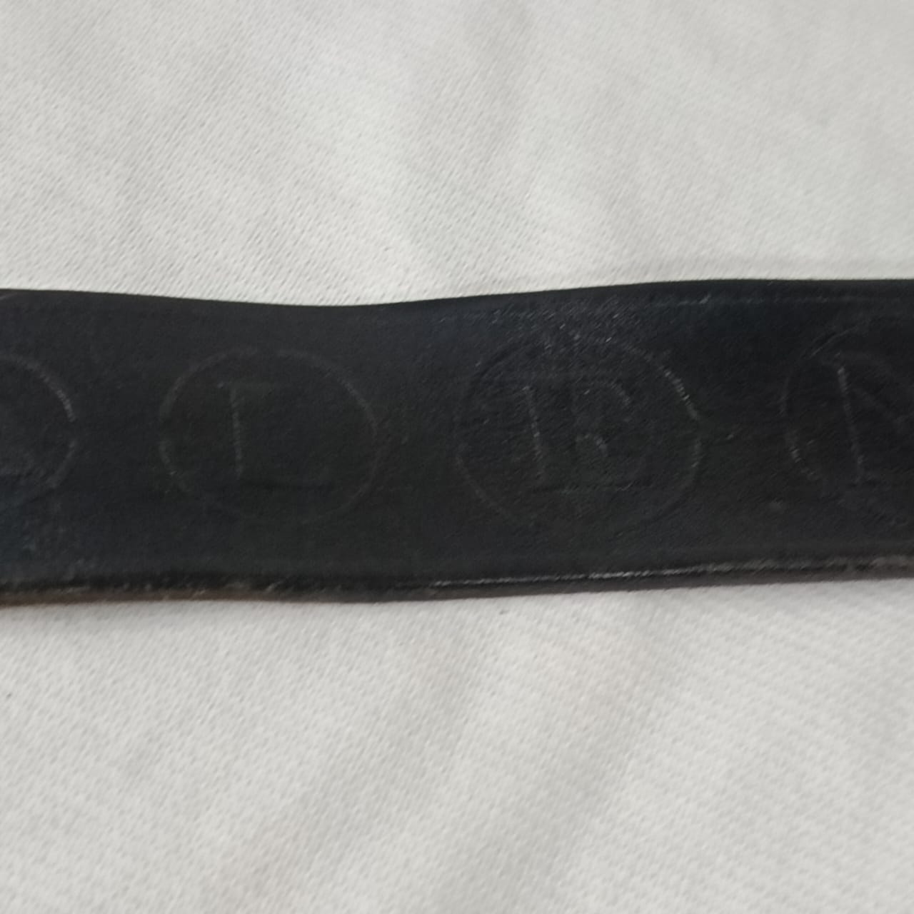 Ceinture en cuir vintage original homme