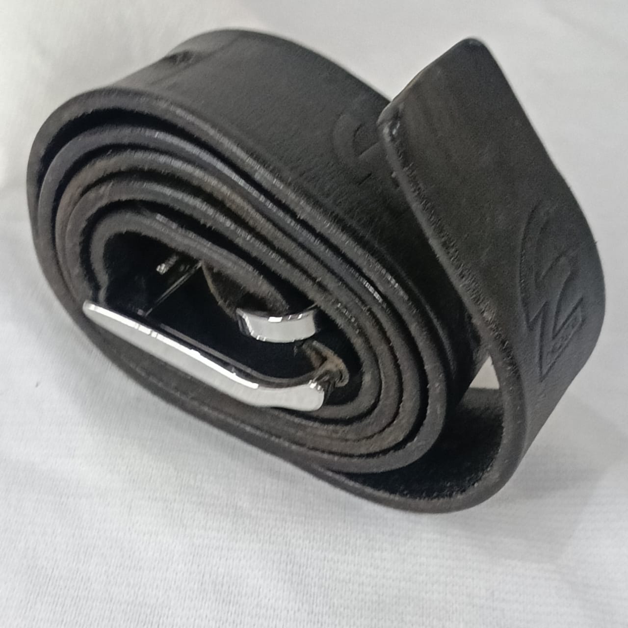 Ceinture en cuir vintage original homme