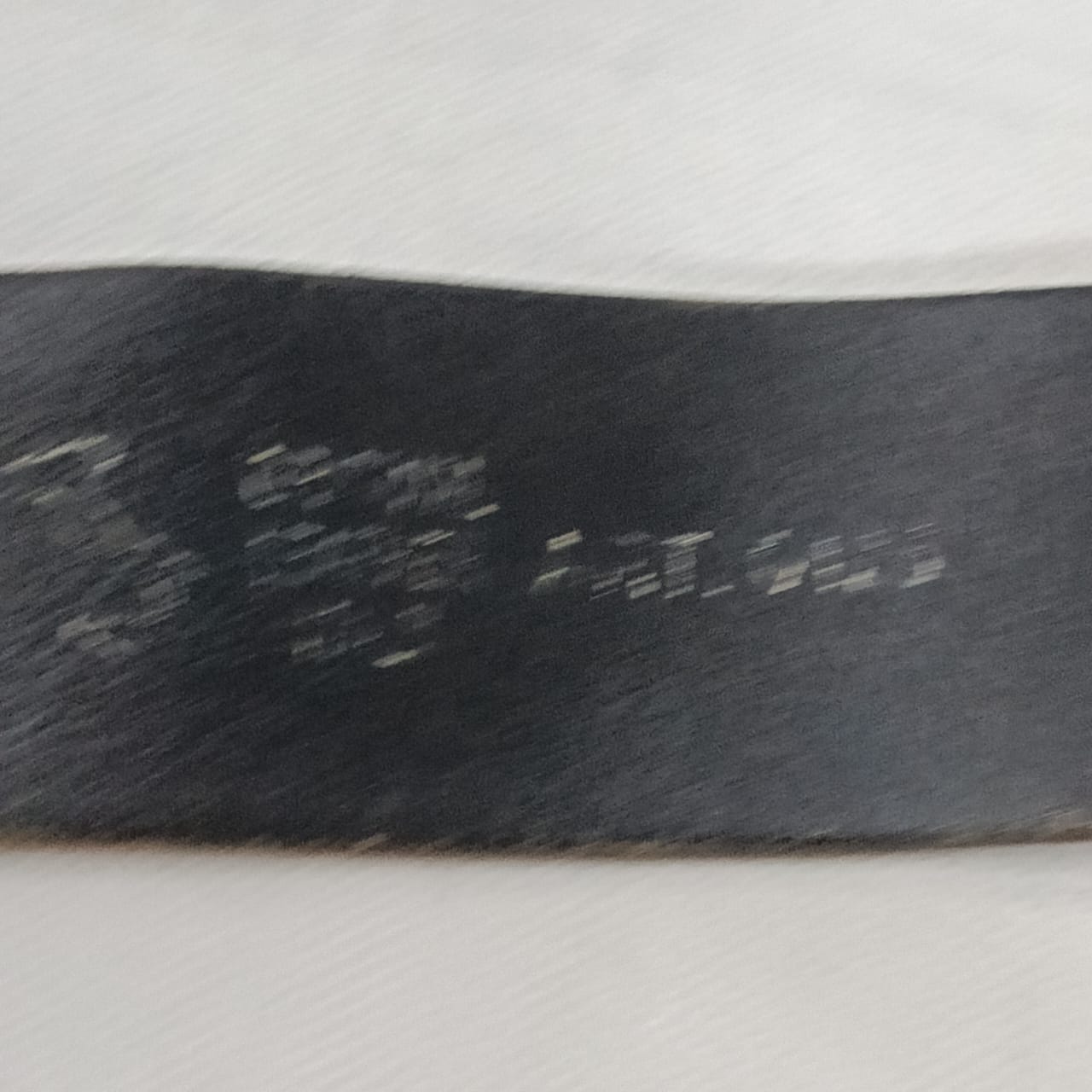 Ceinture en cuir vintage original homme