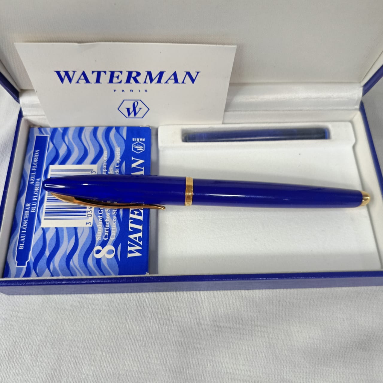 Stylo Waterman paris or 18k ريشة ذهب