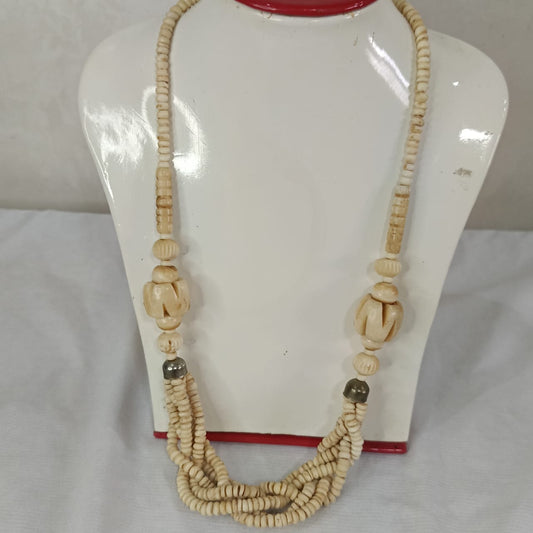 عقد تحفة بالعاج الناعم - طول مغلق 30cm