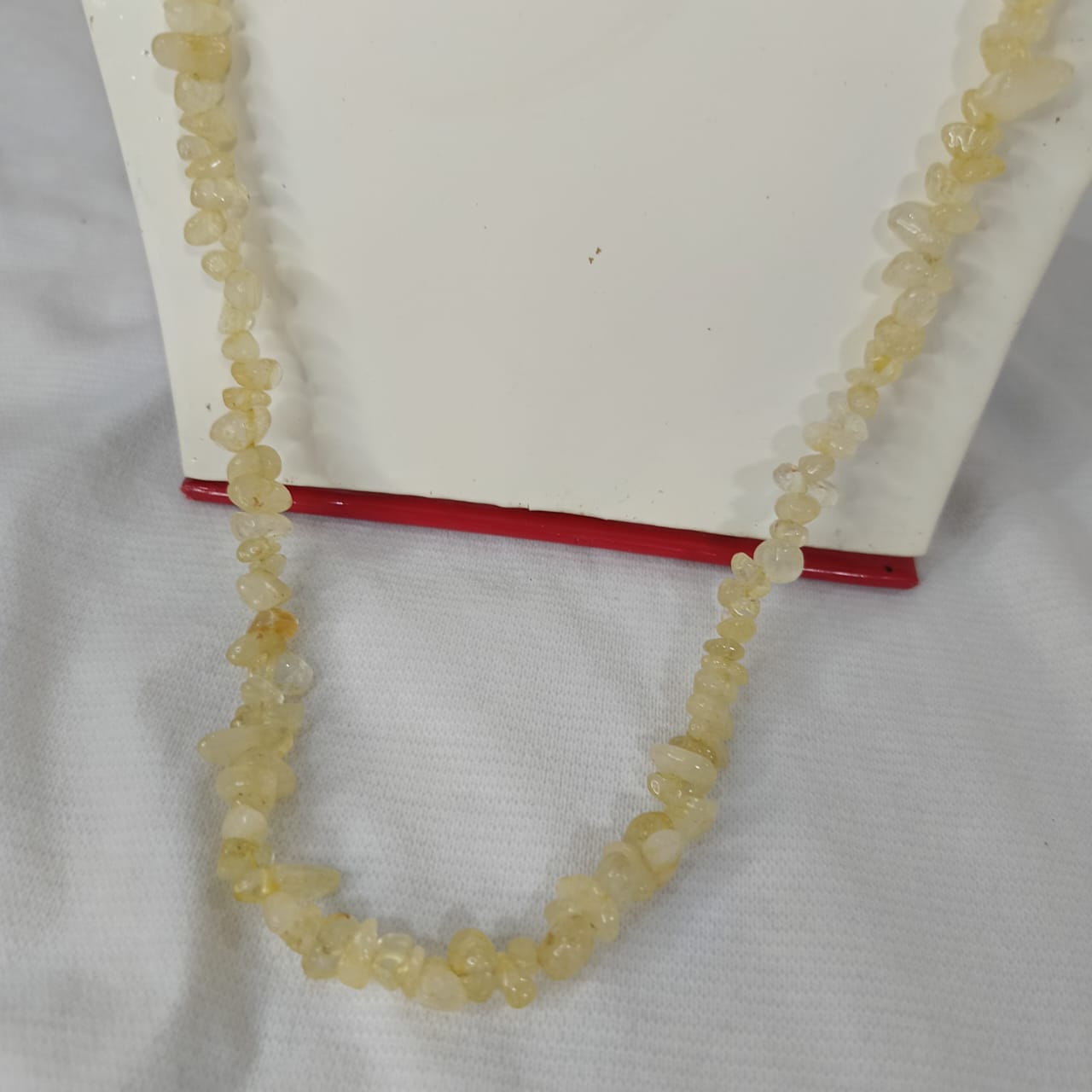 عقد جميل بحجر سترين - طول مغلق 35cm