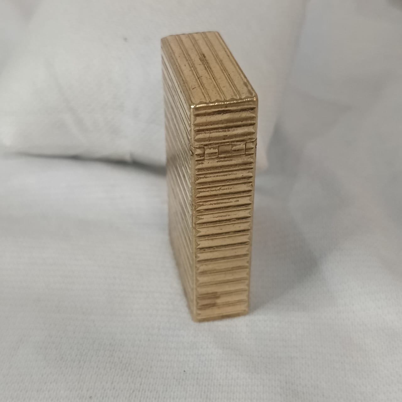 Briquet Dupont en Plaqué Or Vintage Original 6cm/3.5cm