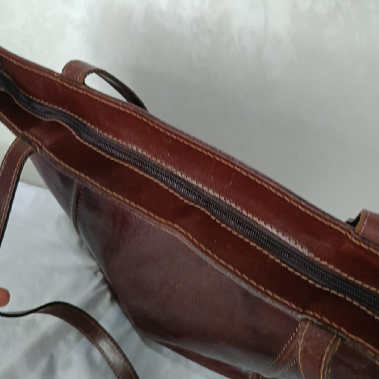 Sac c. Comberti femme en cuir vintage original