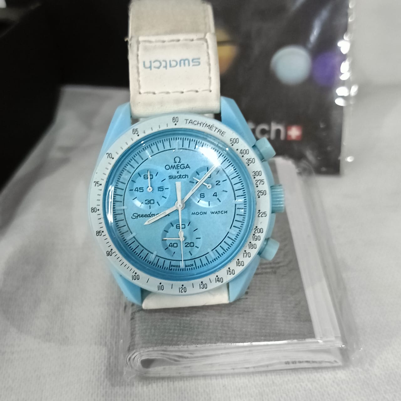 Montre Omega/ switch chronographe original Quartz  40mm Prix 17500