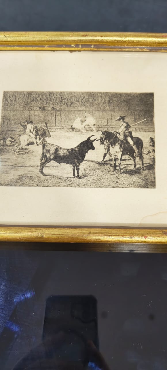 Gravure peintre Goya