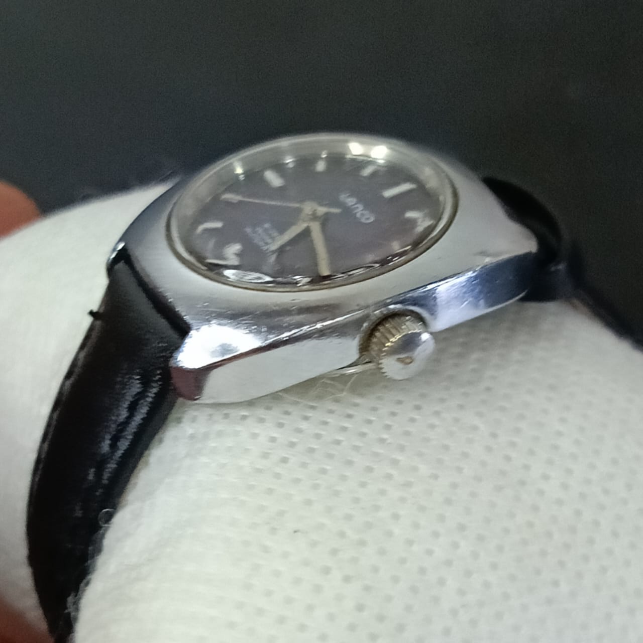 Montre lanco suisse automatique femme original vintage