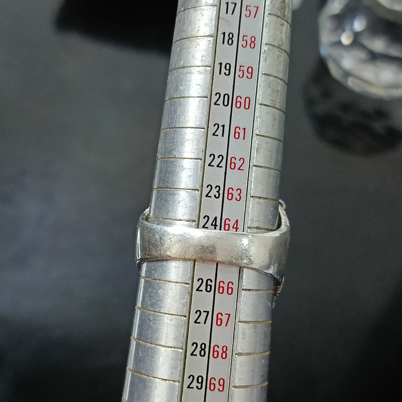 خاتم فضة بحجر فيروز تحفة