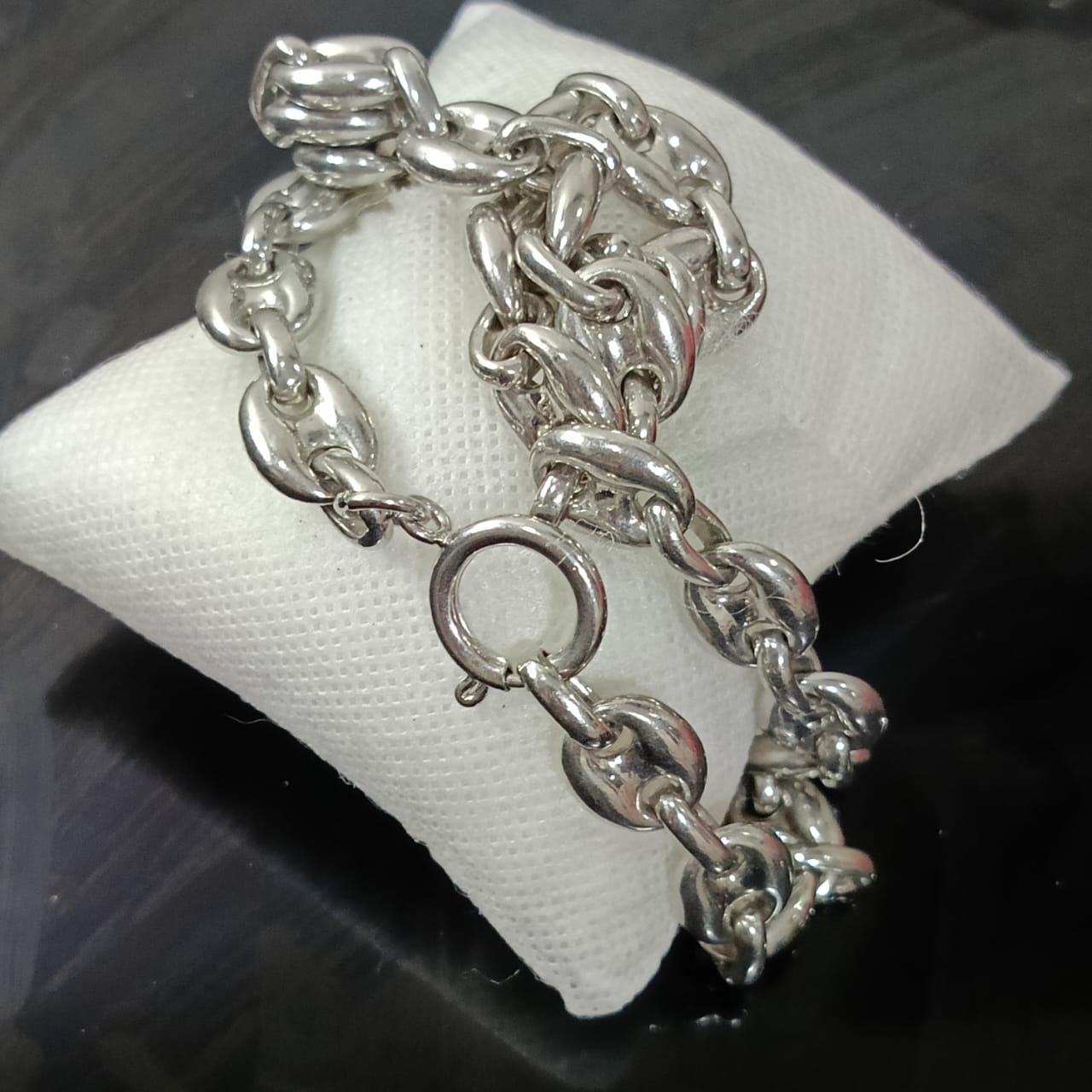 سلسلة بلاكي أبيض ثقيلة