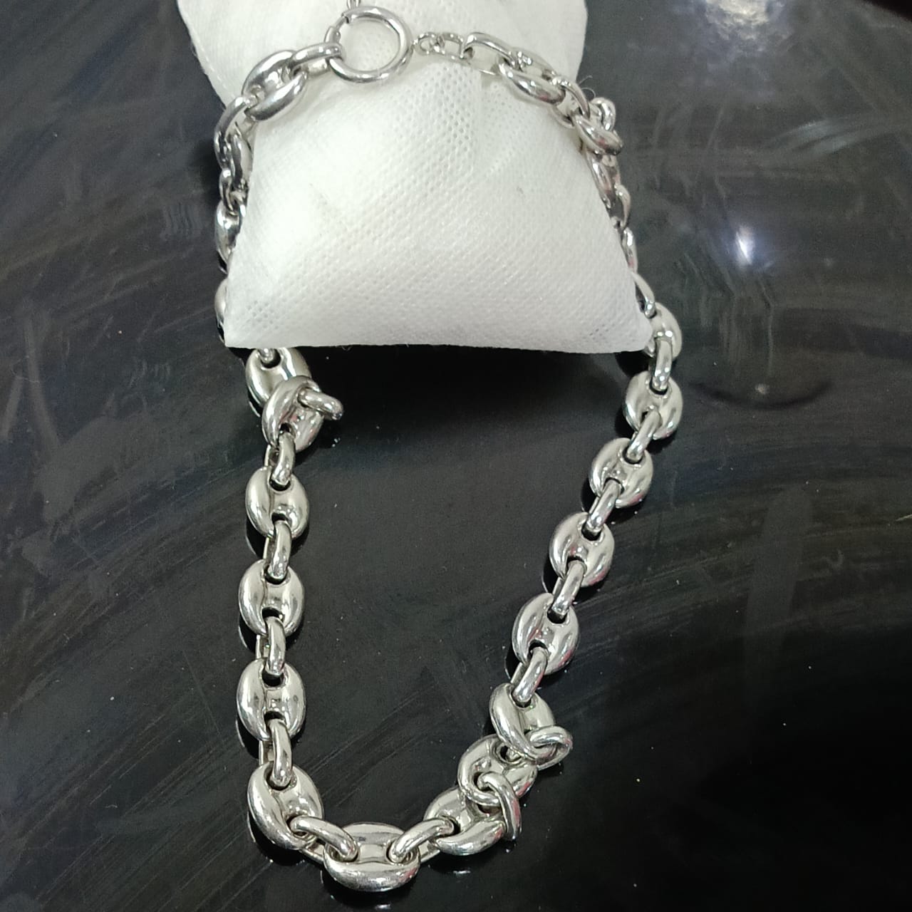 سلسلة بلاكي أبيض ثقيلة