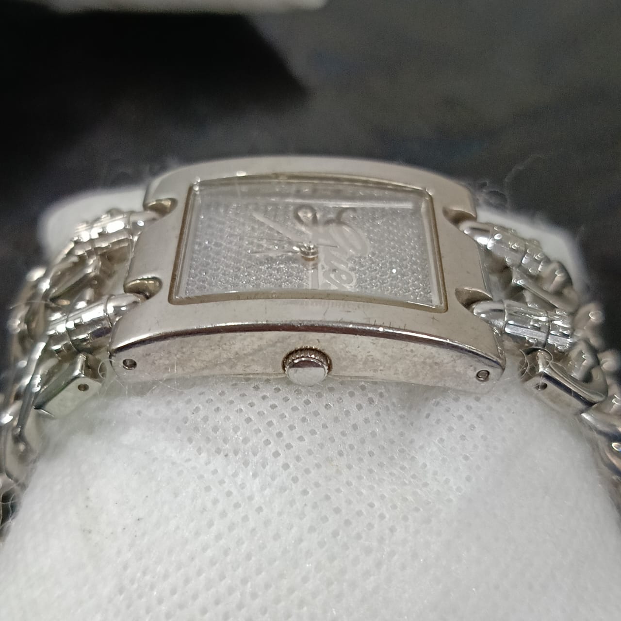 Montre Guess Femme original plaqué or Blanc