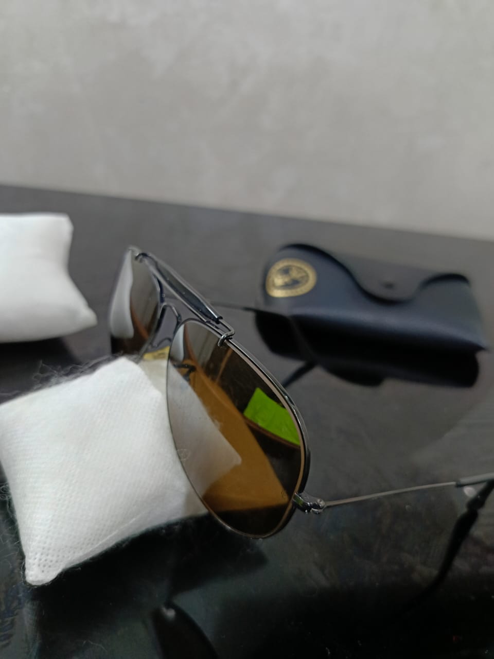 Lunette ray ben USA bl cobra miroir original