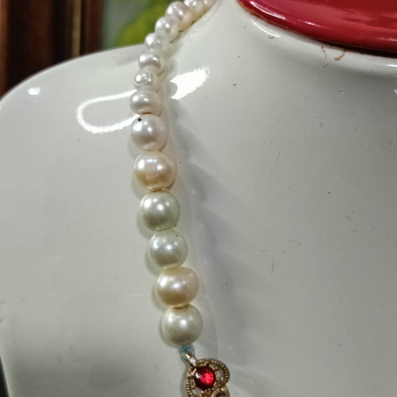 عقد تحفة بلؤلؤ طبيعي