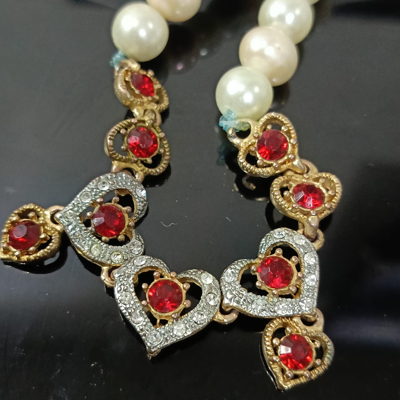 عقد تحفة بلؤلؤ طبيعي