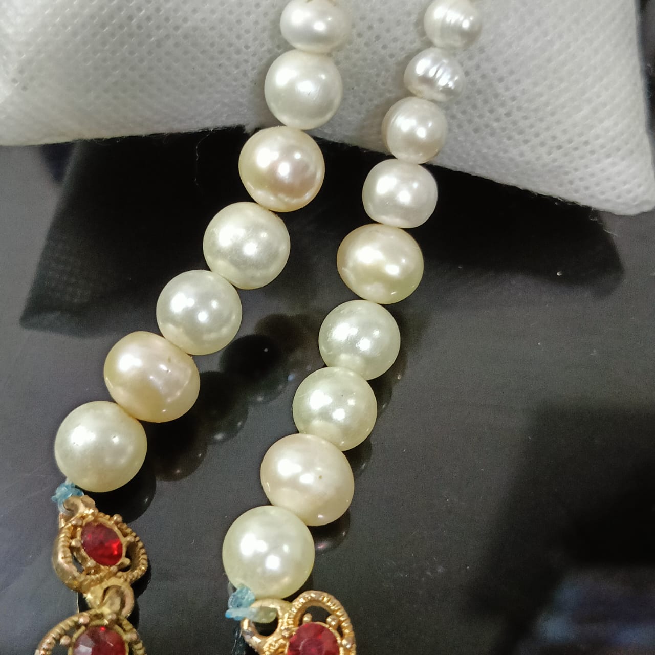 عقد تحفة بلؤلؤ طبيعي