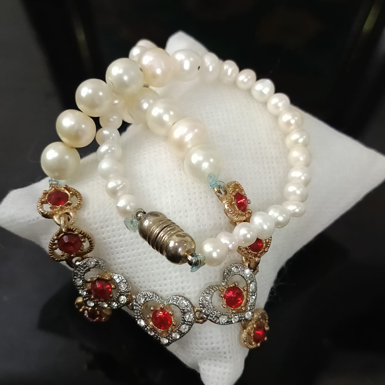 عقد تحفة بلؤلؤ طبيعي